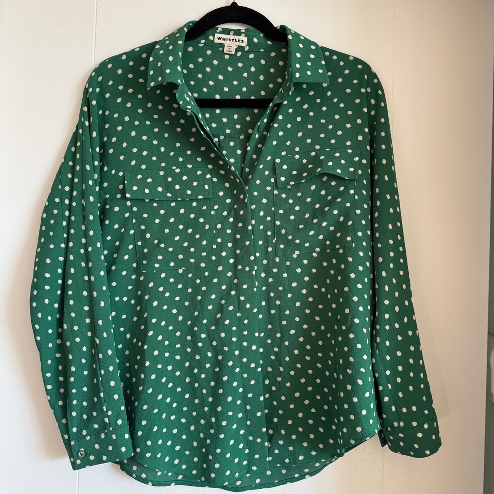 Whistles Abstract Spot Selma Shirt